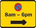 Allowed Waiting Times Sign